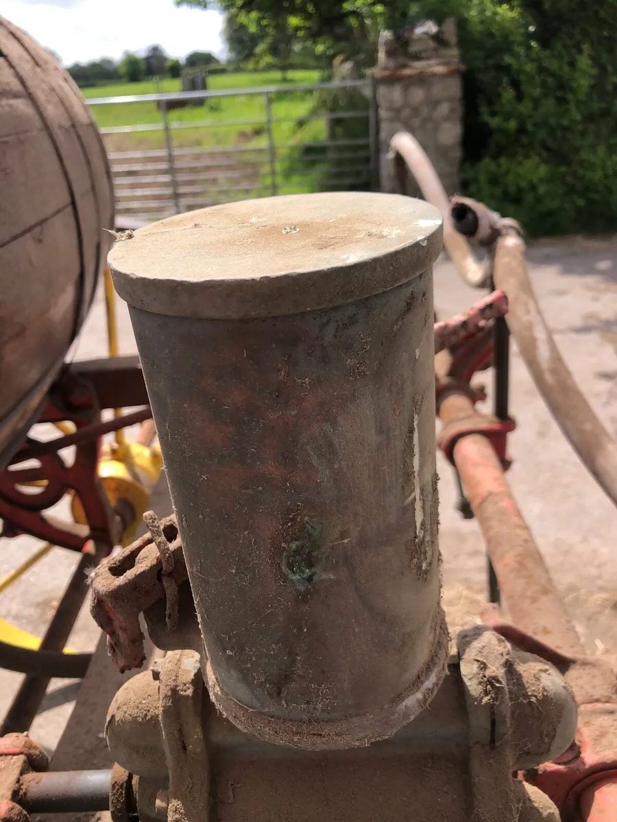 Horse drawn potato  sprayer antique - Image 4
