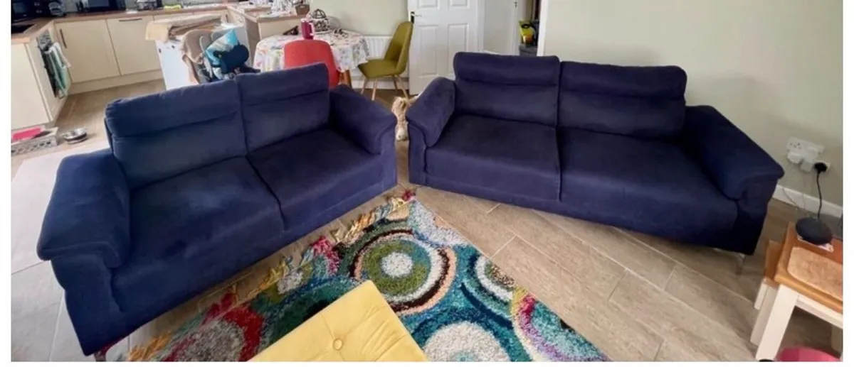 Navy Couches - Image 1