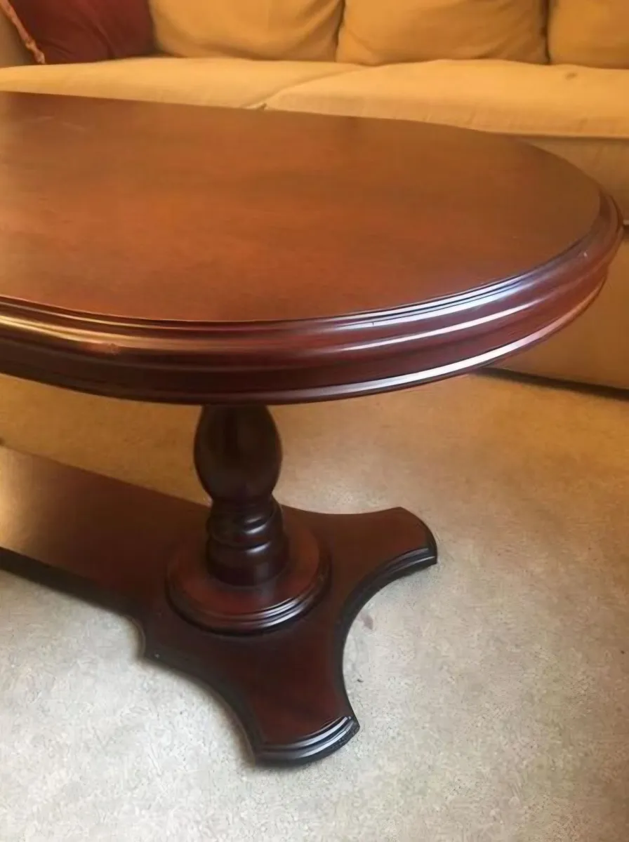 Oval Mahogany table - Image 4