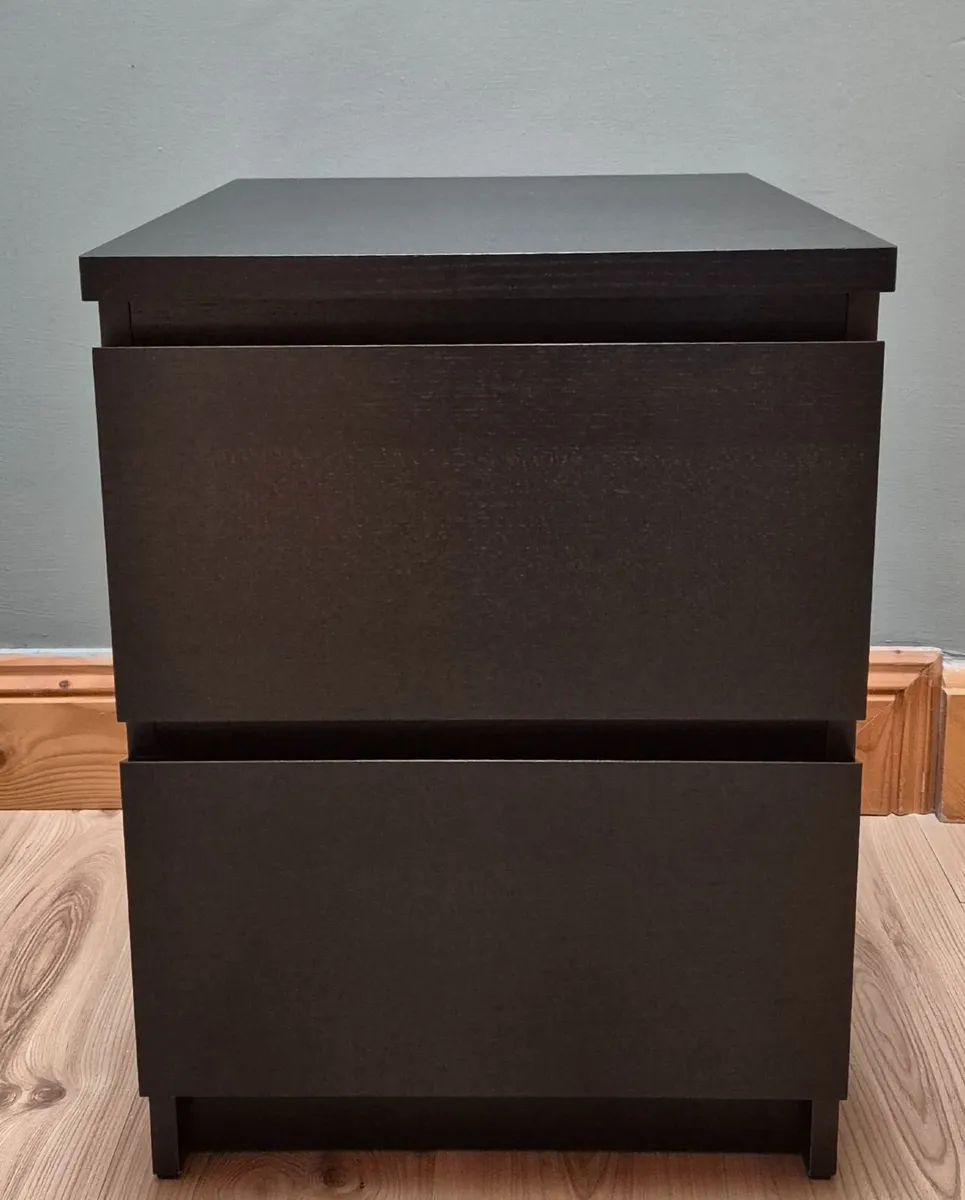 IKEA  MALM Chest of 2 drawers bedside table 40x55 - Image 1