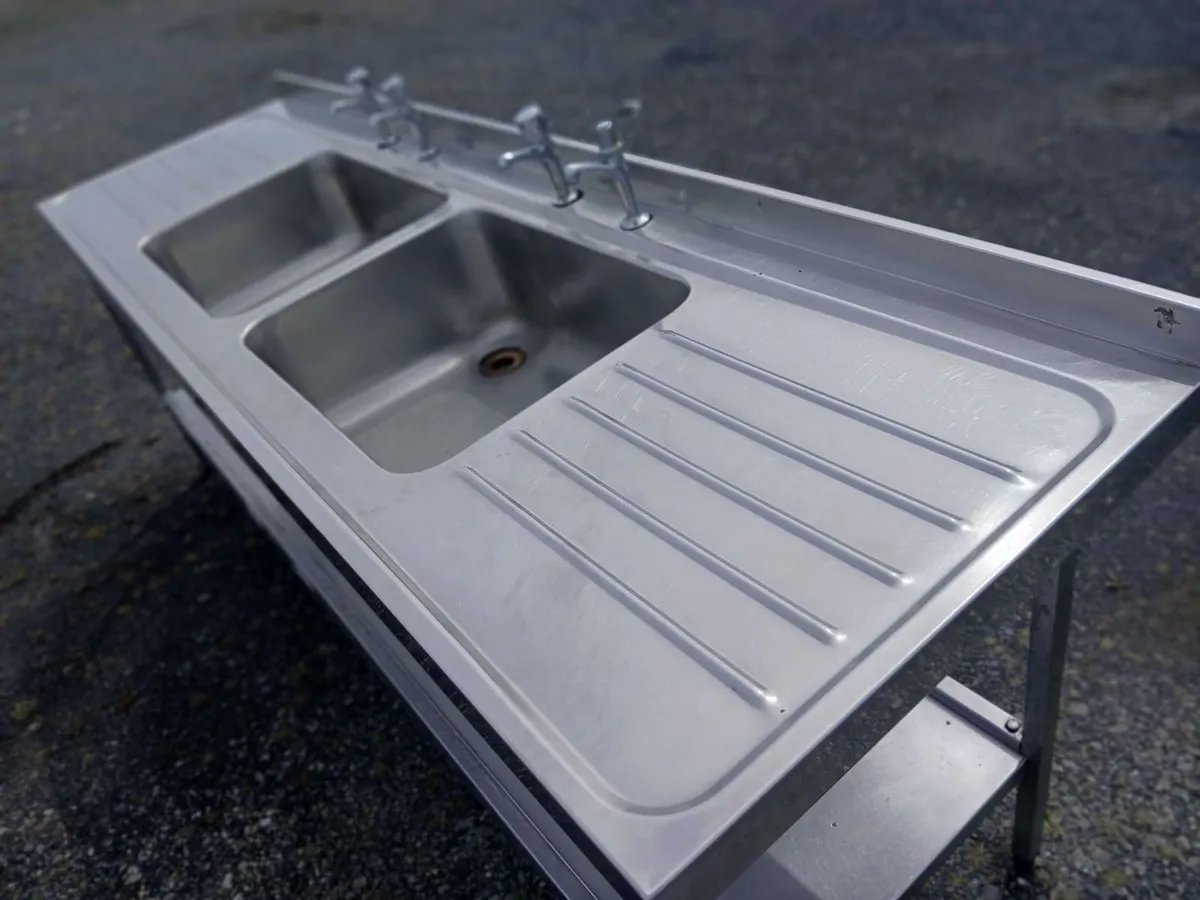 Staneless steel cabbinet sink unit complete - Image 2