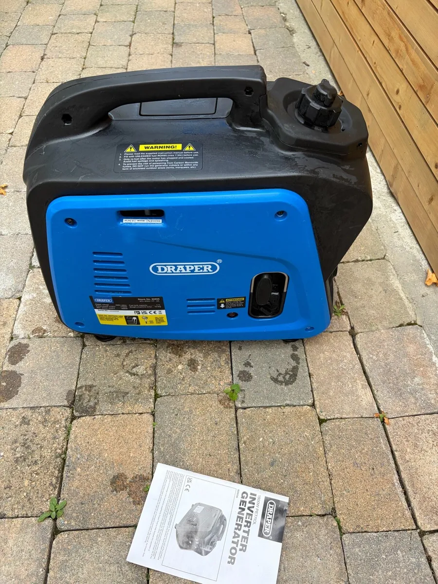 Draper 1800w inverter Generator - Image 4
