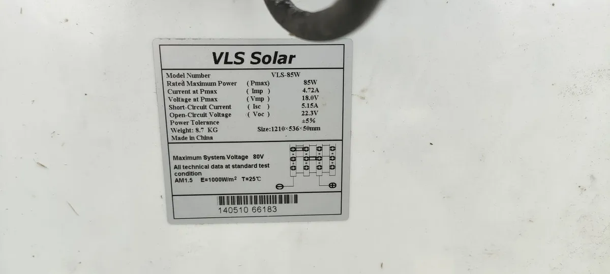 Solar Panel 85w - Image 2
