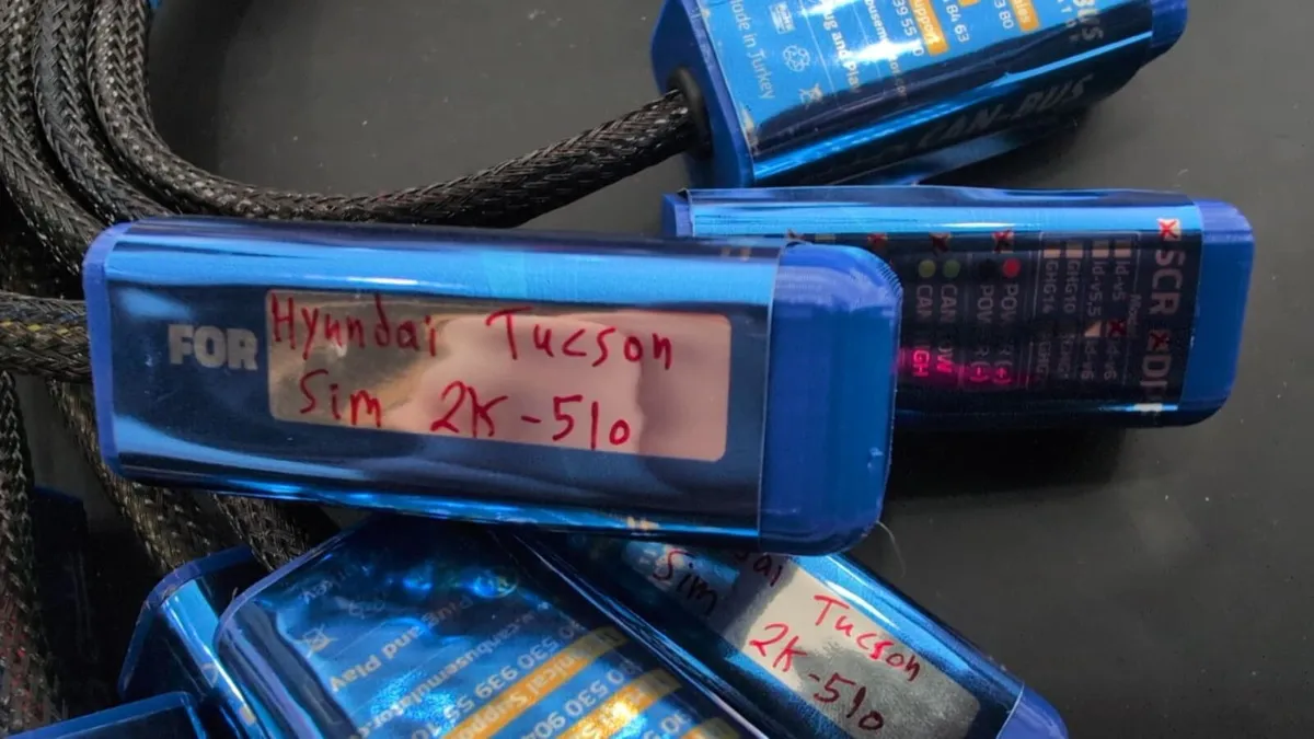 Hyundai Tucson Sim2K-510 DPF SCR Emulator - Image 2