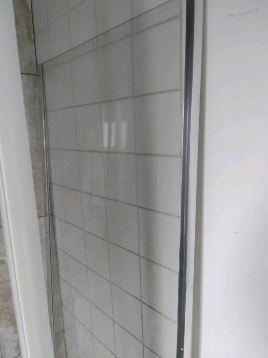 Chrome/Glass Shower Screen/Panel - Image 1
