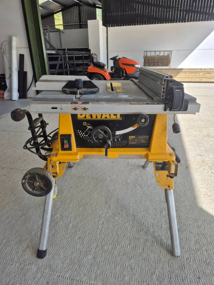 Dewalt Table Saw - Image 1