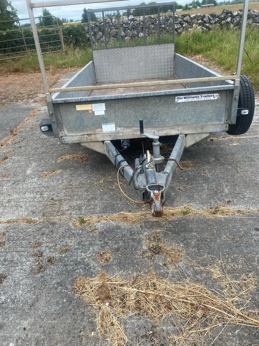 Ifor Williams 10 x 5 plant trailer - Image 1