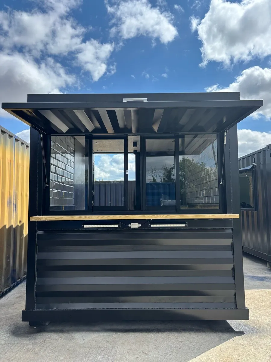 container Coffee kiosk 10ft for sale - Image 1