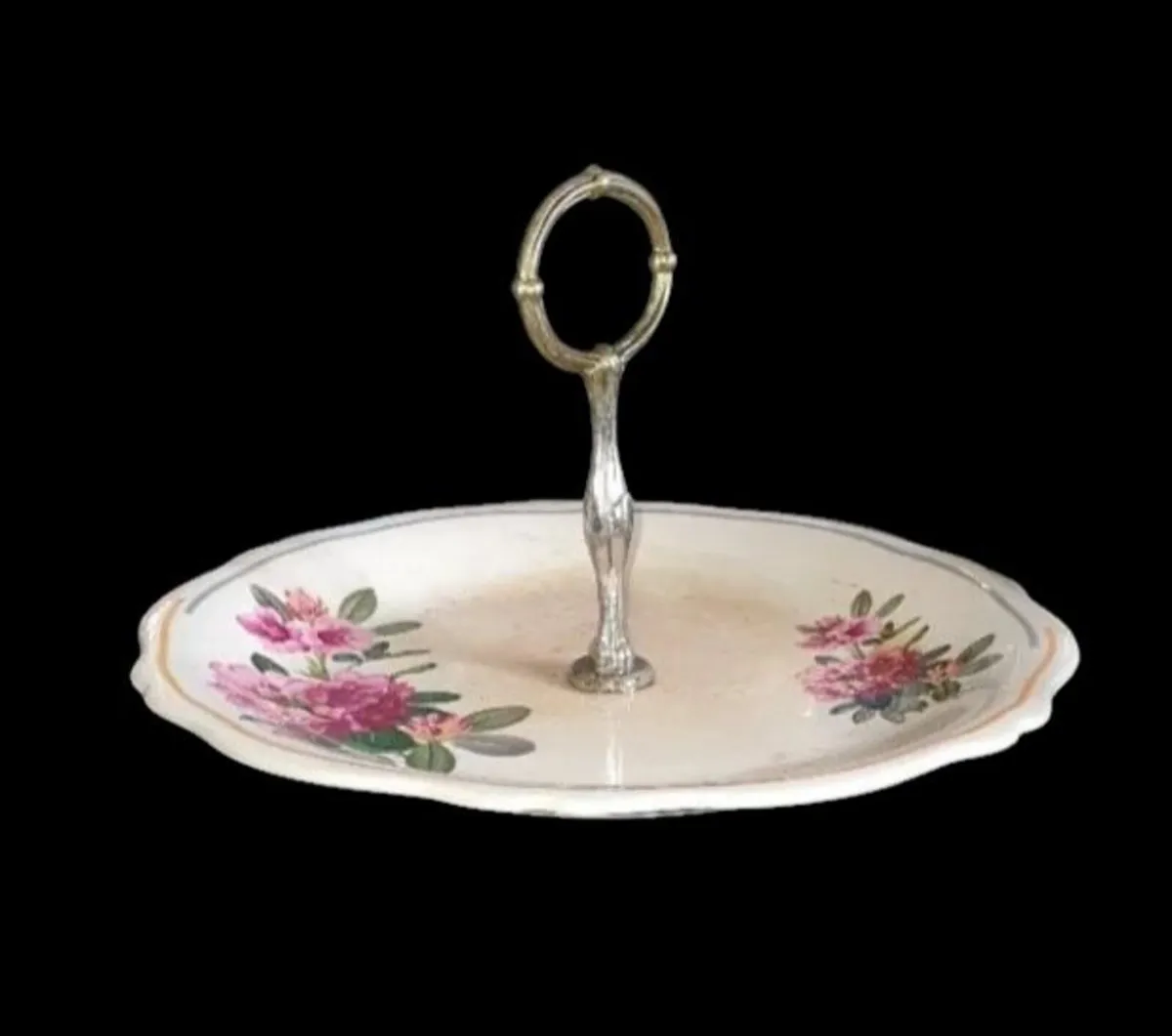 Vintage Royal Winton Grimwades Floral Cake Stand - Image 2