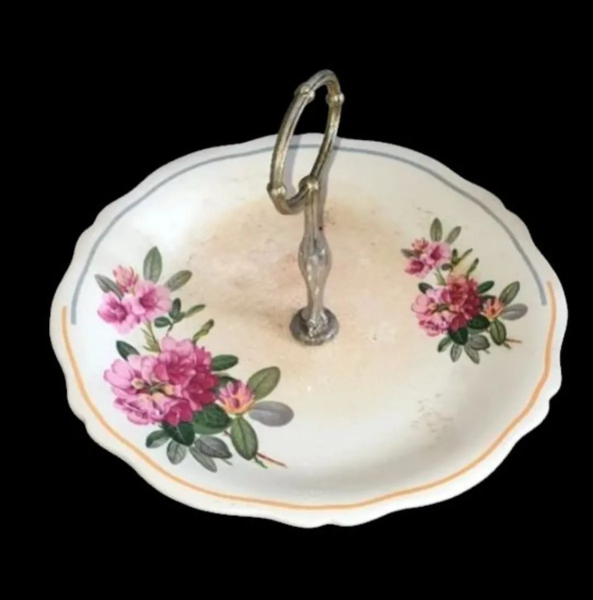 Vintage Royal Winton Grimwades Floral Cake Stand - Image 1