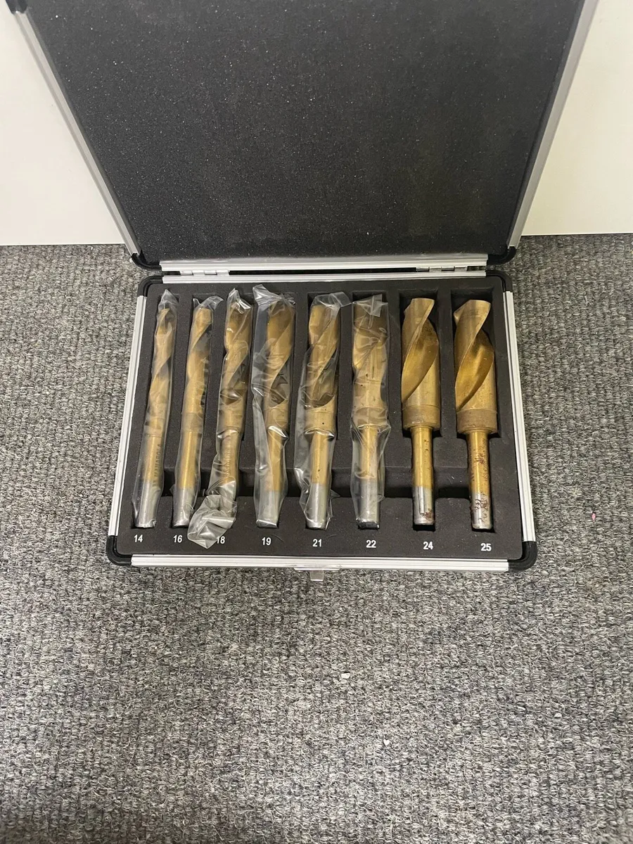 8pc Titanium Blacksmiths Drill Bit Set - Image 2