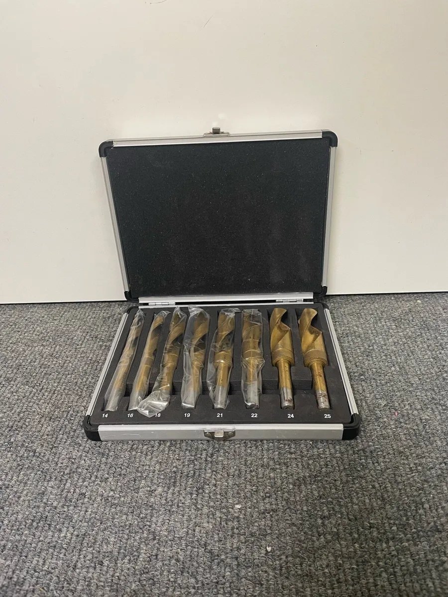 8pc Titanium Blacksmiths Drill Bit Set - Image 1