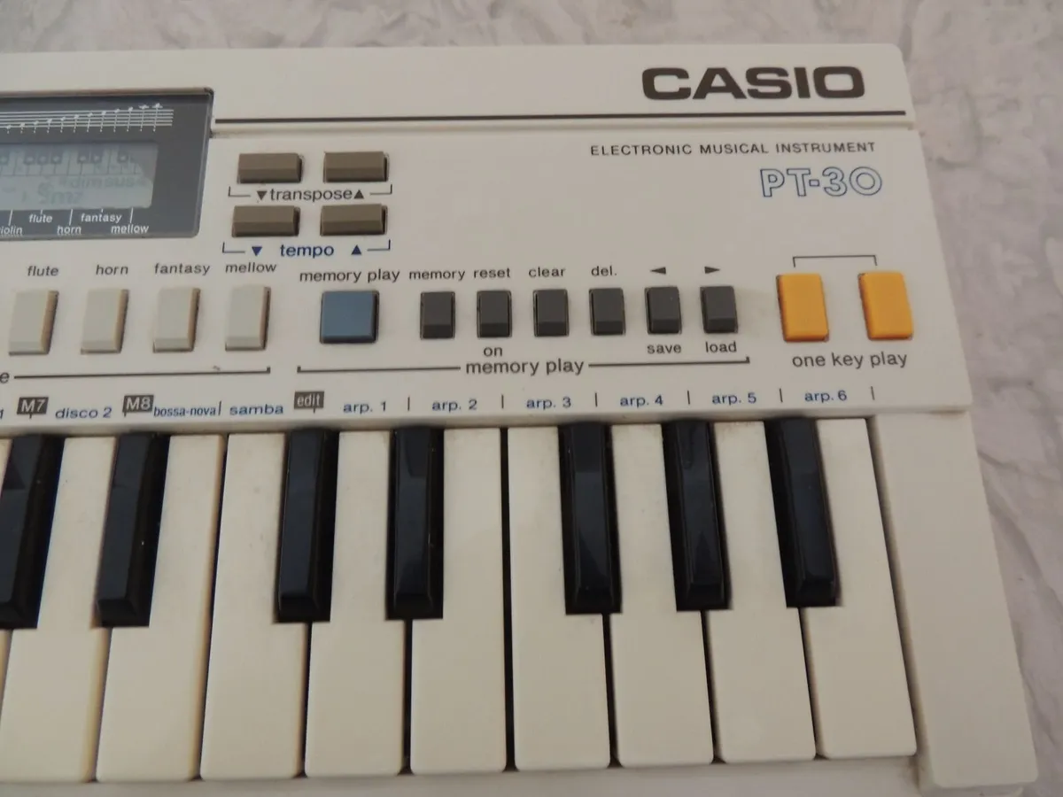 CASIO  PT-30 Electronic Musical Instrument - Image 4