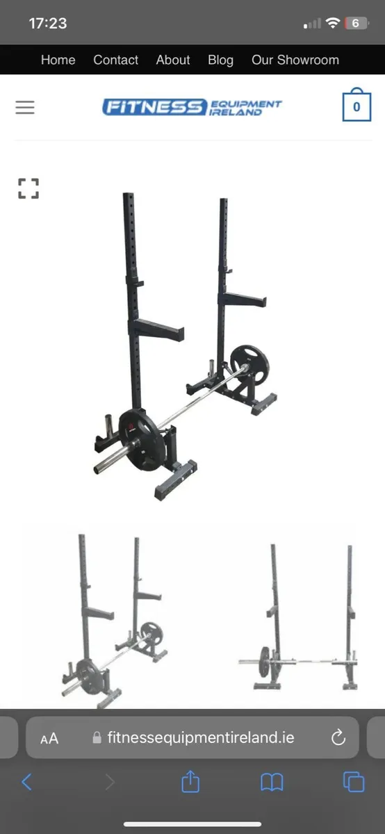 Squat stand x 2 - Image 1