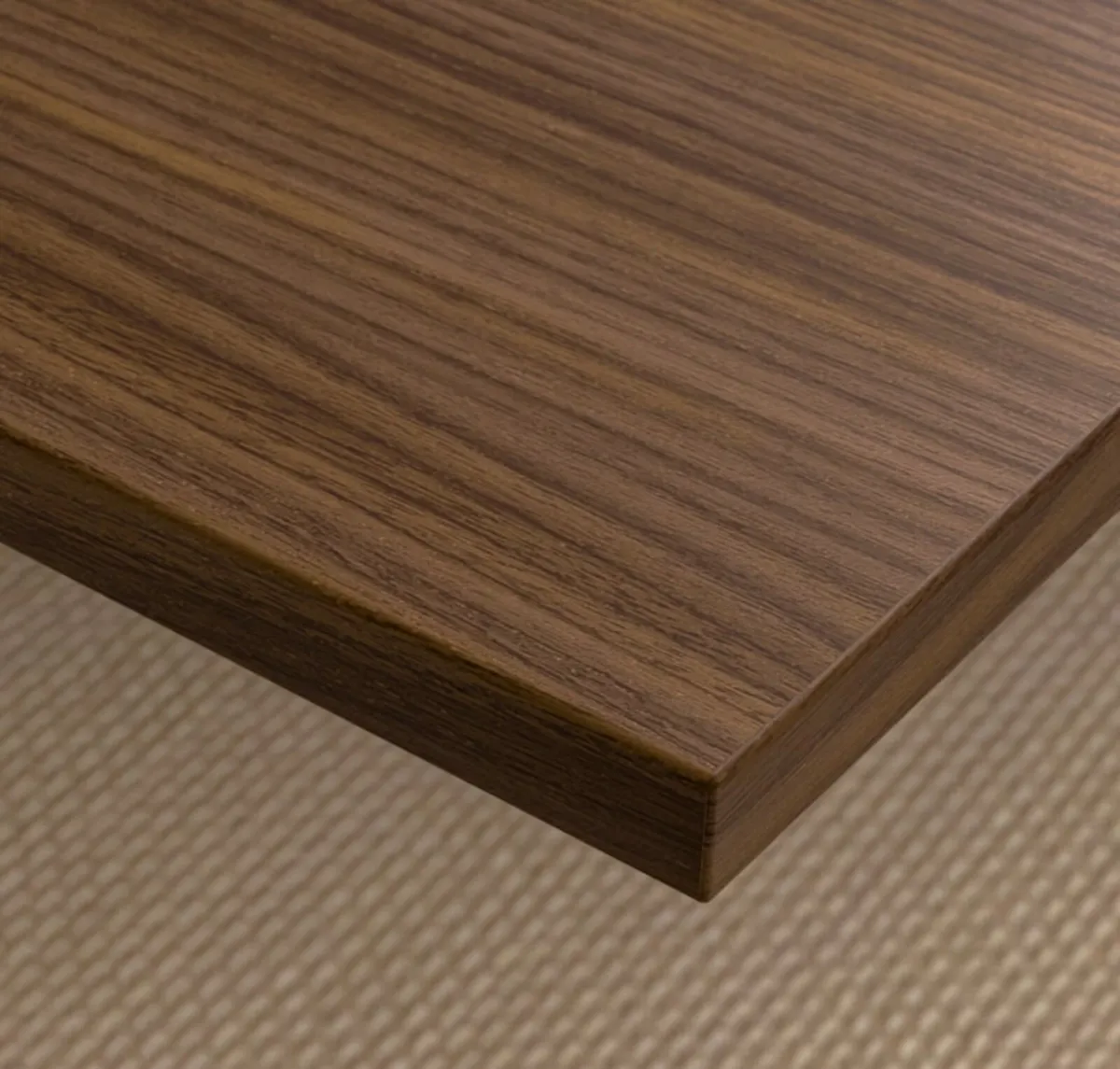 MITTZON Office desk walnut veneer/black - Image 2
