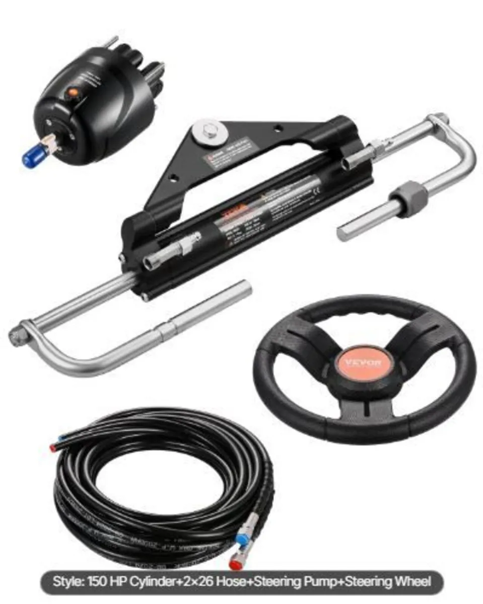 150HP Hydraulic Outboard Steering Kit - Image 4