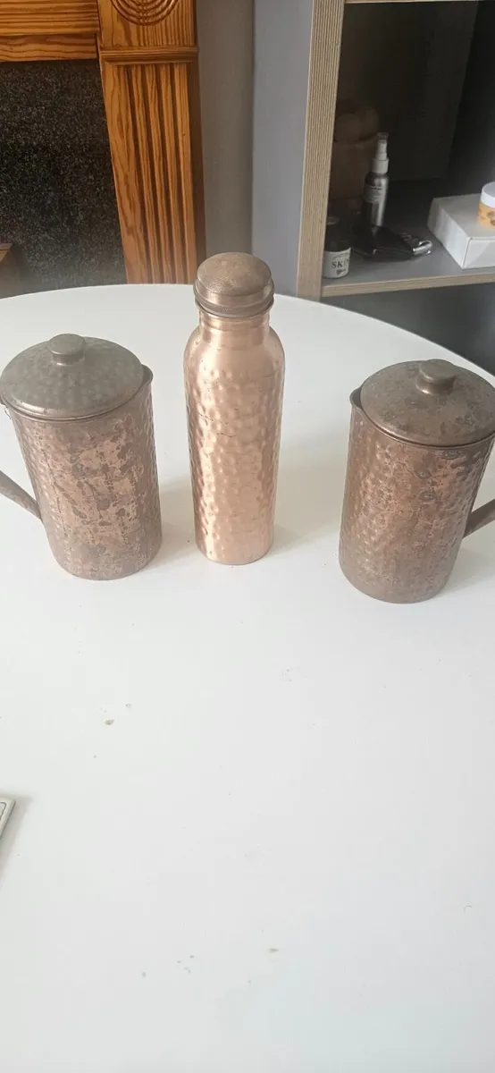 Copper water vessels