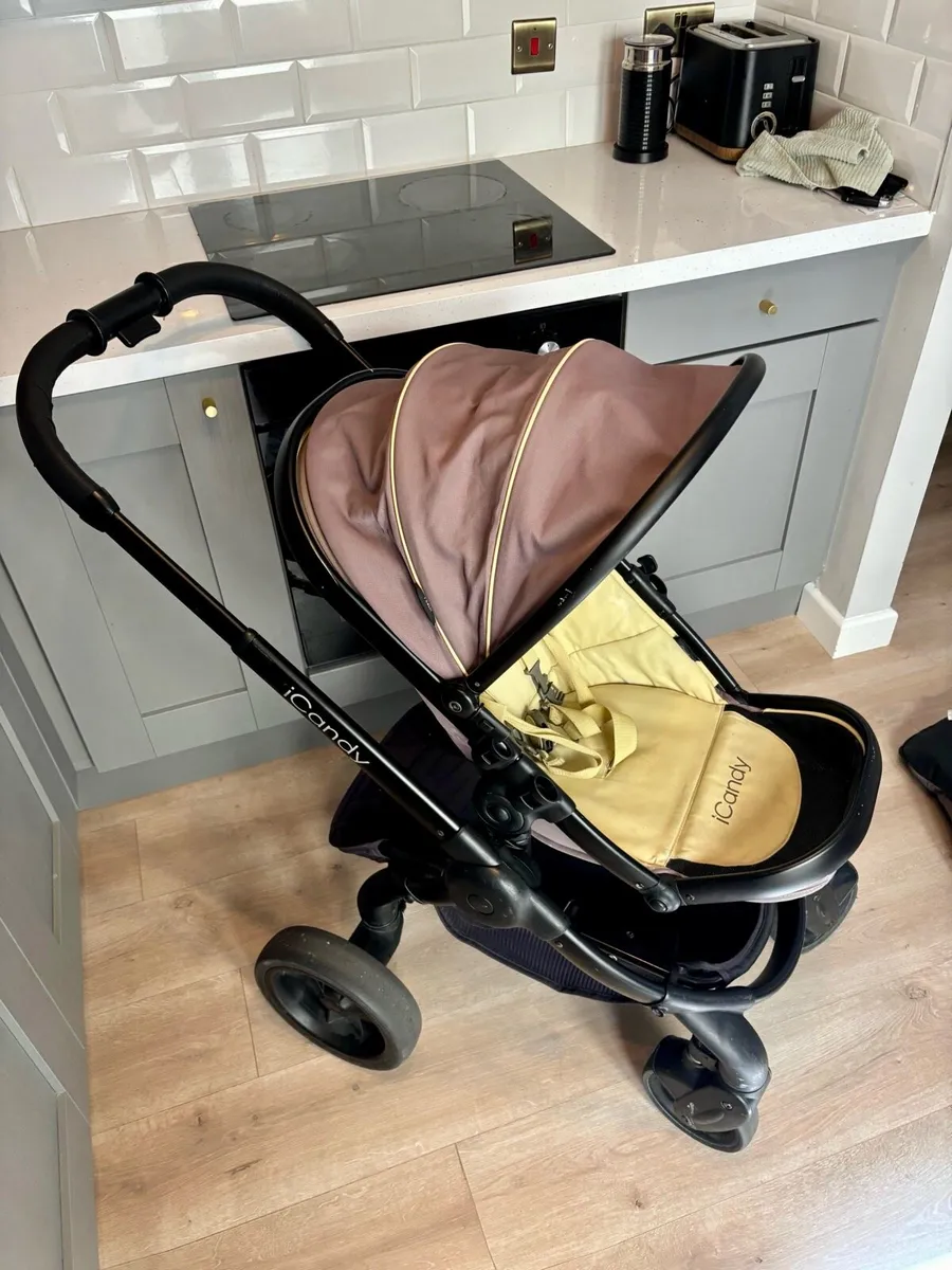 iCandy pram bassinet and buggy - Image 3