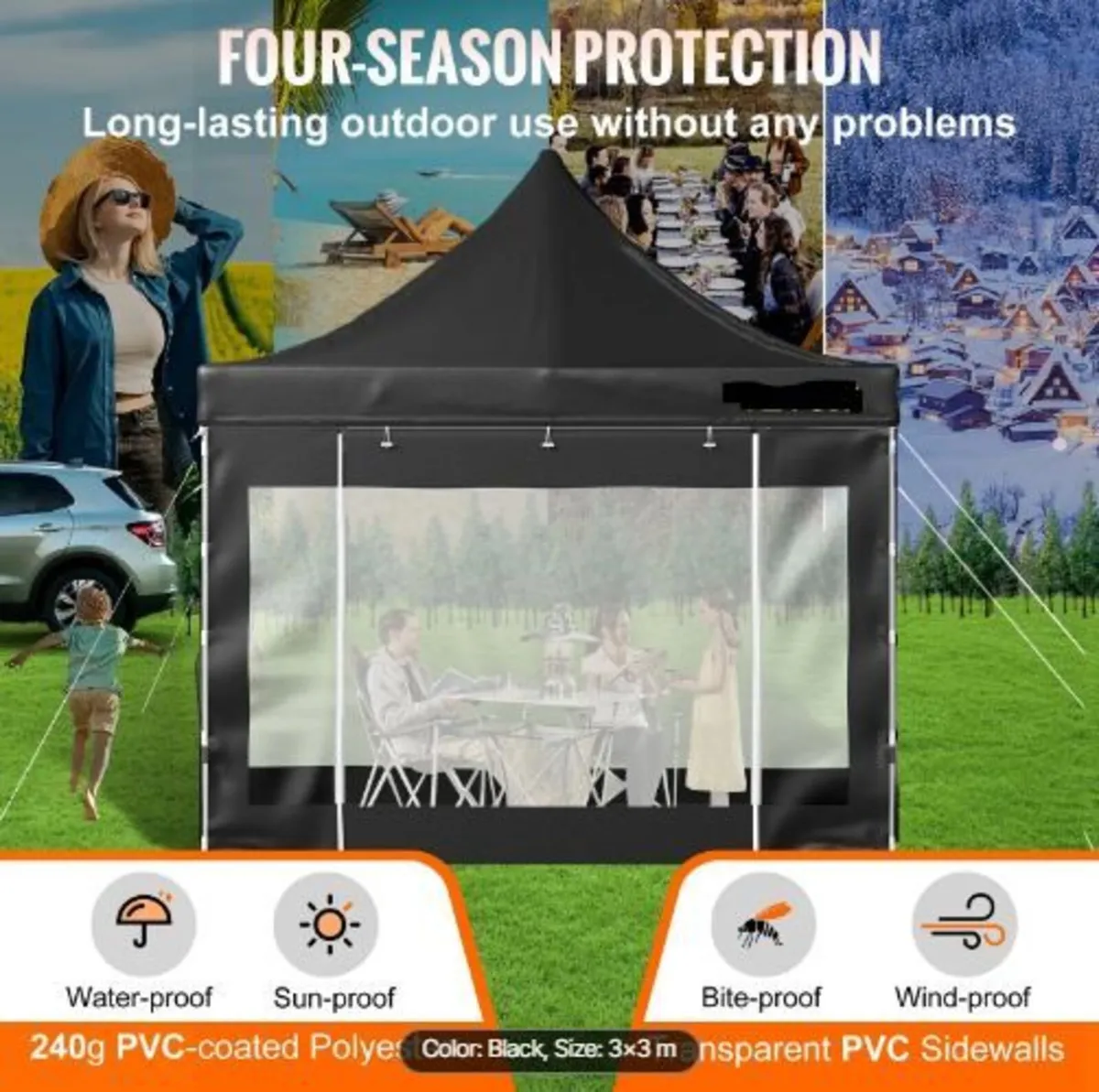 Pop Up Canopy Tent, Outdoor - Image 3
