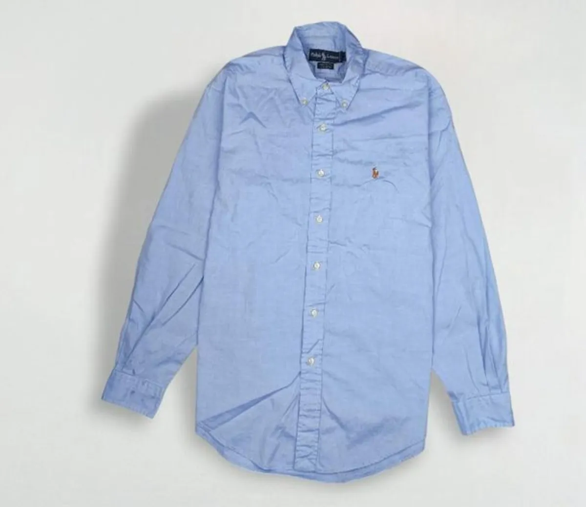 Vintage Polo Ralph Lauren "Yarmouth" Shirt - Blue - Image 1
