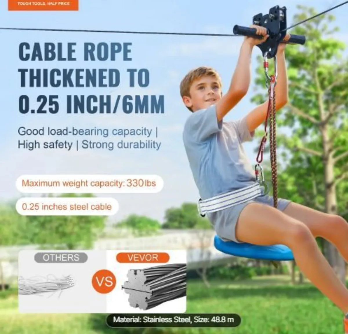Zipline Kit for Kids and Adult - Image 2