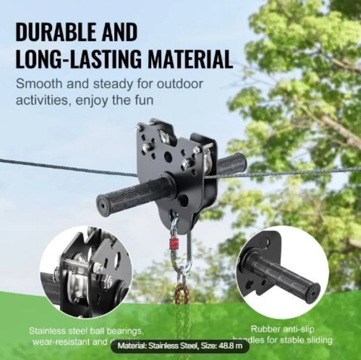 Zipline Kit for Kids and Adult - Image 3