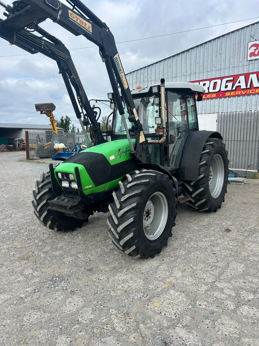 2007 Deutz Agrofarm 100 c/w Loader - Image 1