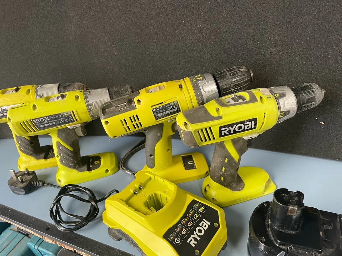 Ryobi cordless drill set 18v - Image 3