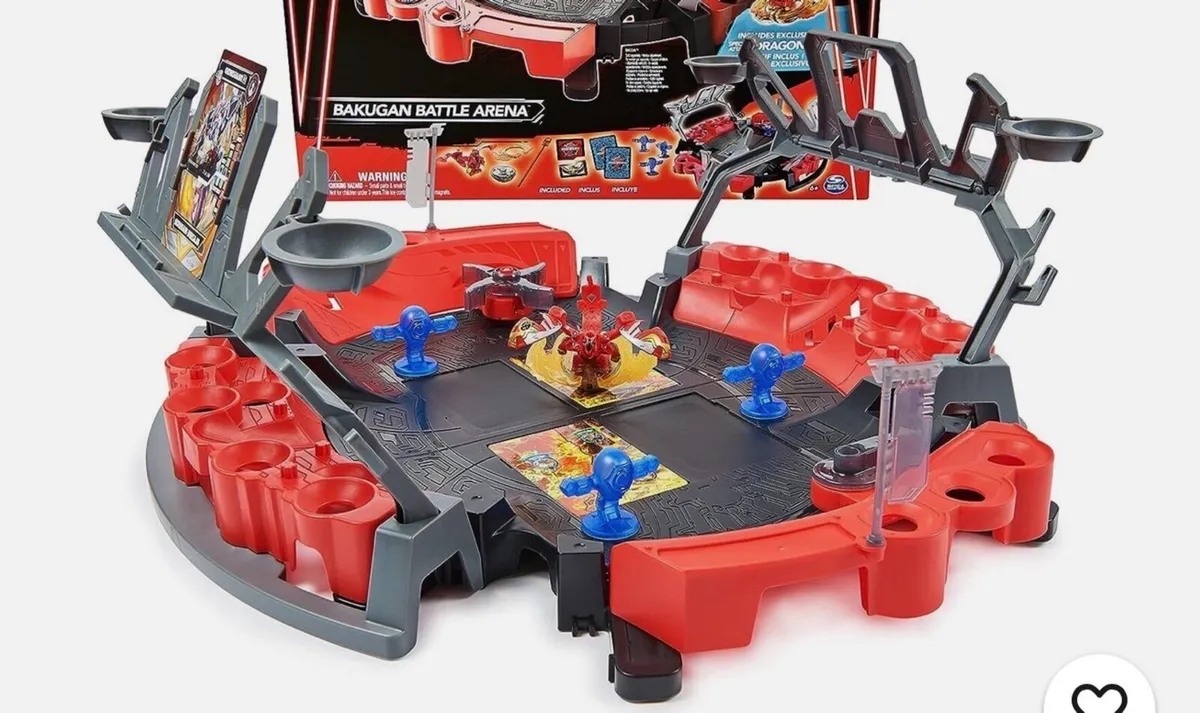 Toy Train set and Bakugan stadiums - Image 3