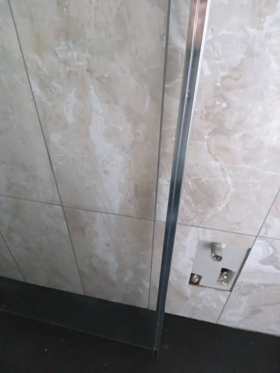 Chrome/Glass Shower Screen/Panel - Image 4