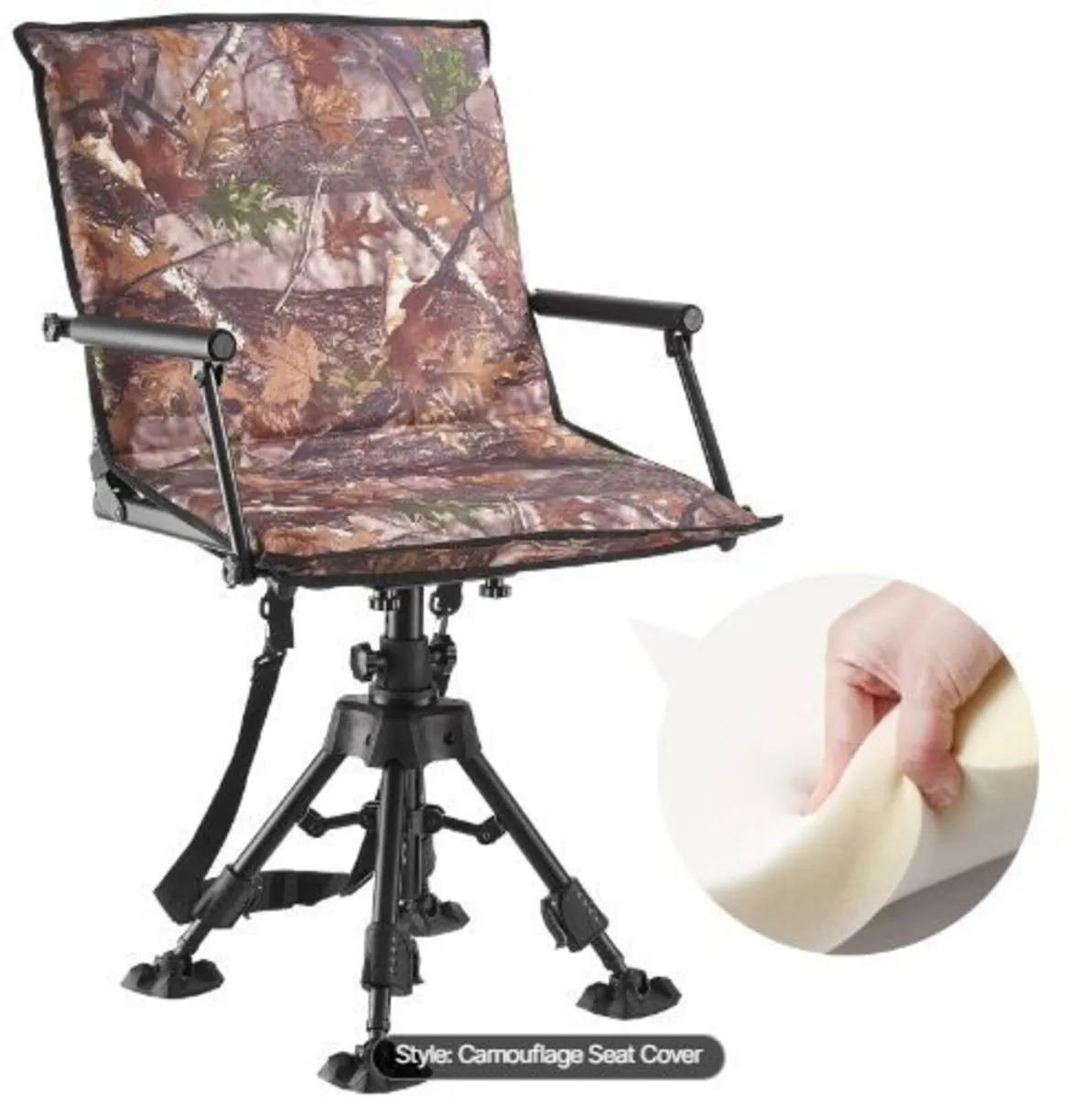 Hunting Chair, 360° Silent Swivel - Image 3