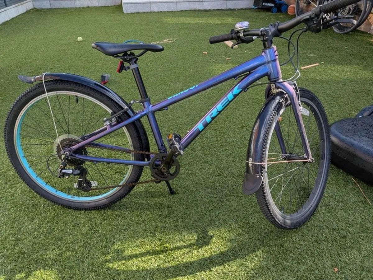 Trek Bike Wahoo size 24 inch (colour: purple) - Image 1