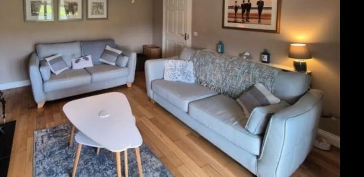 2 x 3 seater sofas - Image 1