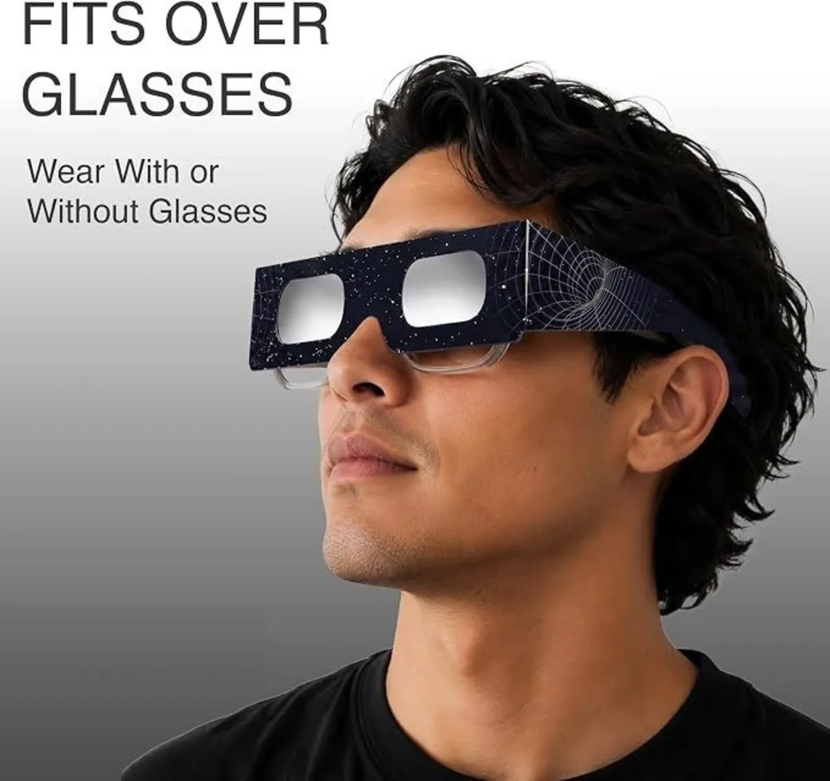 (2 Pack) Solar Eclipse Glasses (ISO 12312-2:2015) - Image 4