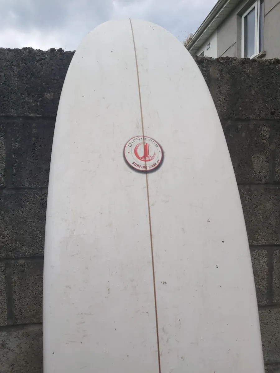 Circle One Heritage 7'3" Mini Mal Surfboard – Xcom - Image 4