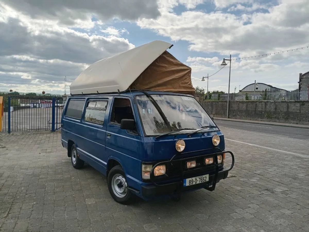 1989 Toyota Hiace Pop Top Camper doe 93000 miles - Image 1