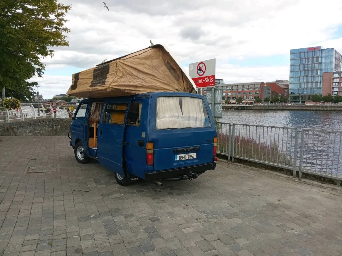 1989 Toyota Hiace Pop Top Camper doe 93000 miles - Image 2