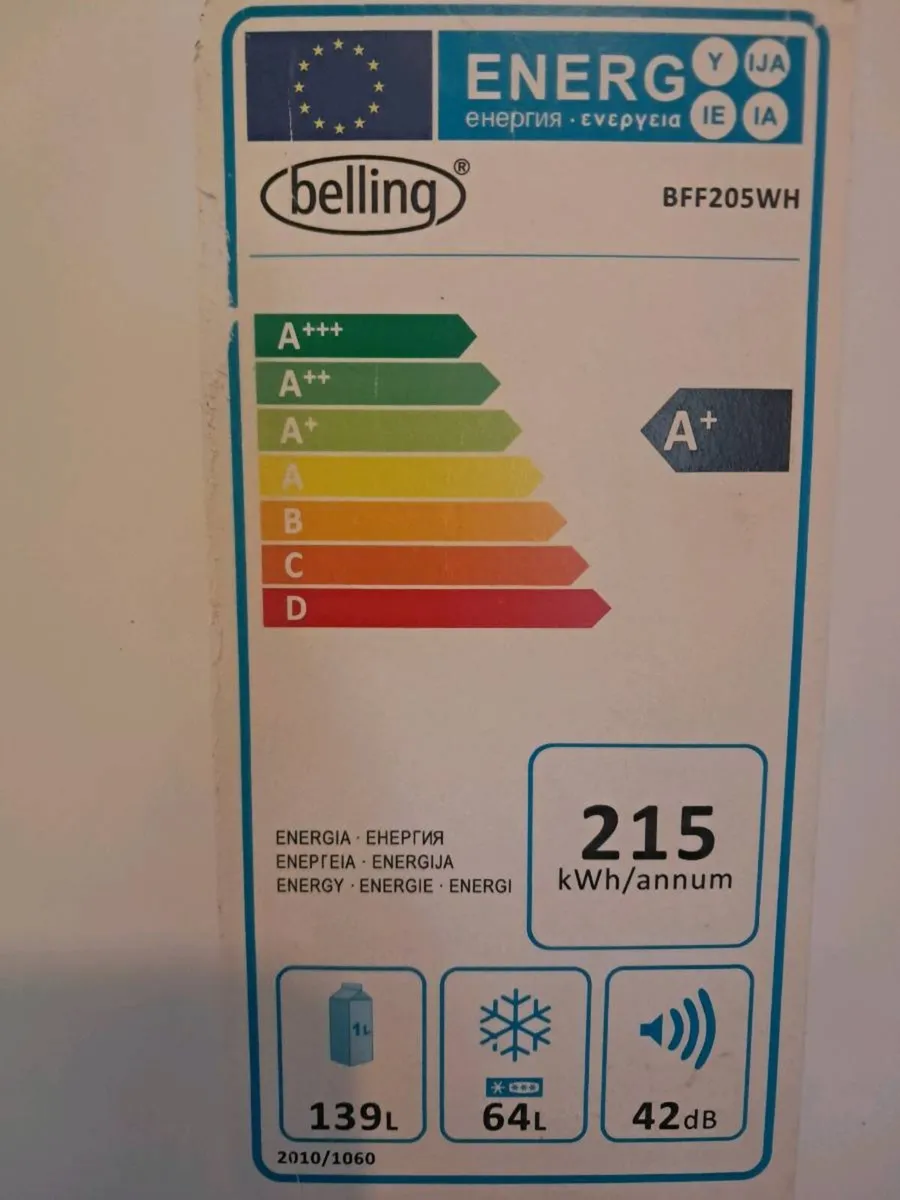 Belling  Fridge Freezer - Image 2