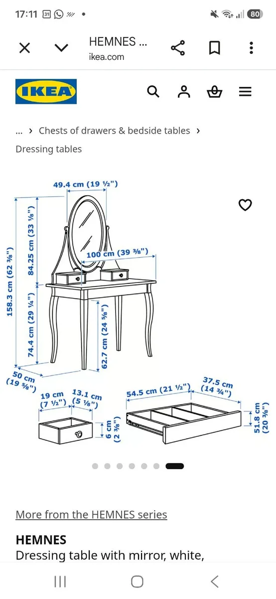Vanity desk - Image 4