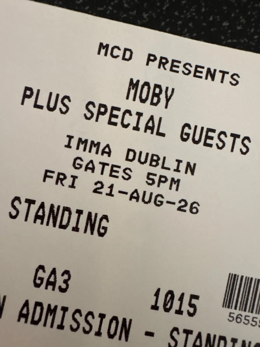 MOBY concert