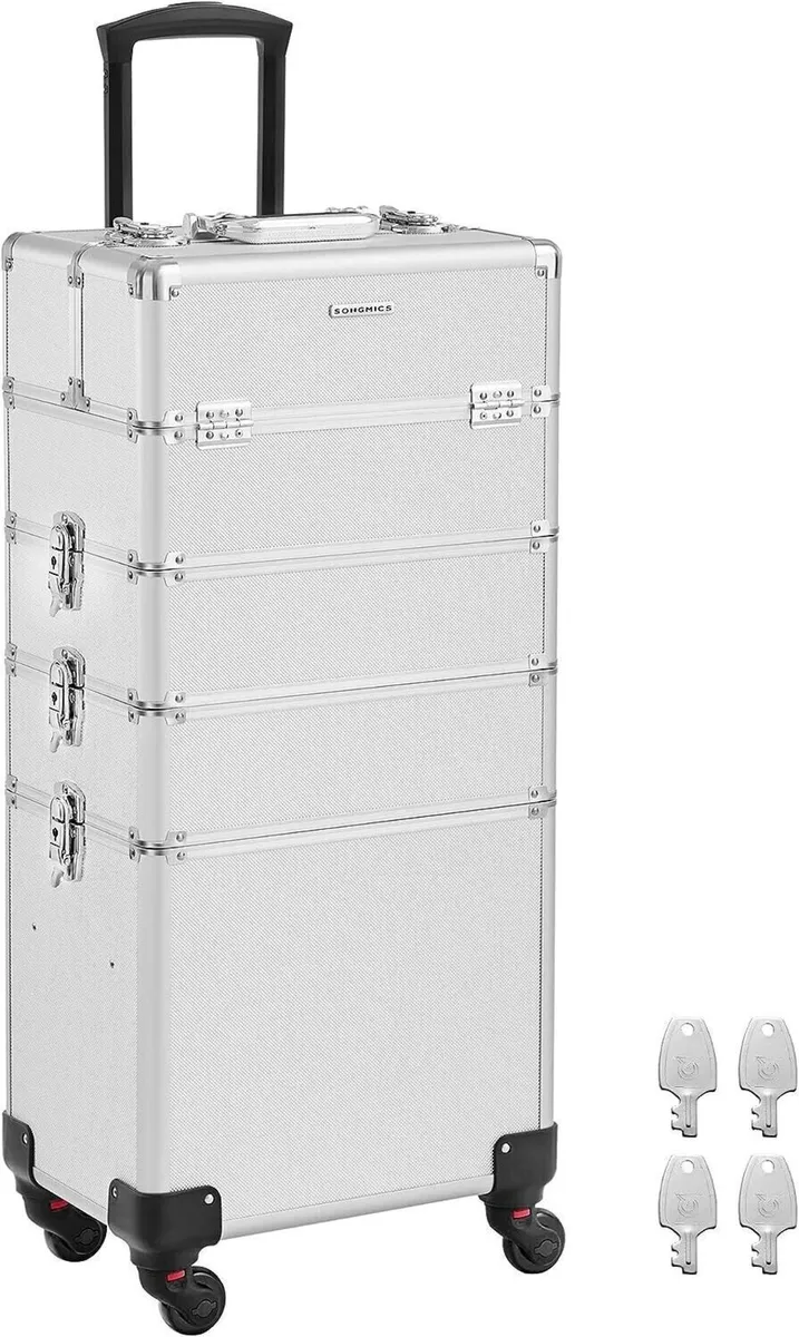 Makeup Trolley 4 in 1 Professional Beauty Case - Image 2