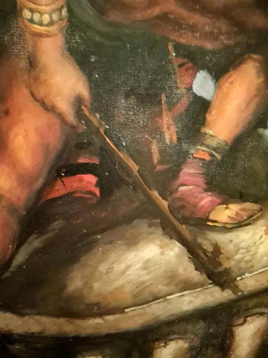 Original Signed Oil on Canvas Masterpiece ... - Image 3