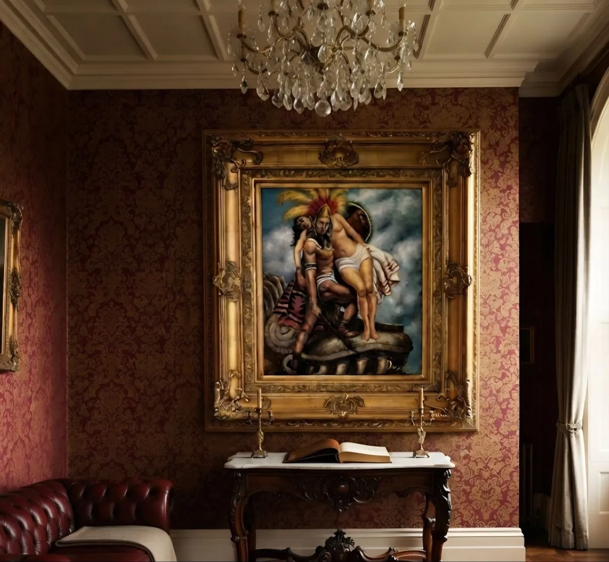Original Signed Oil on Canvas Masterpiece ... - Image 1