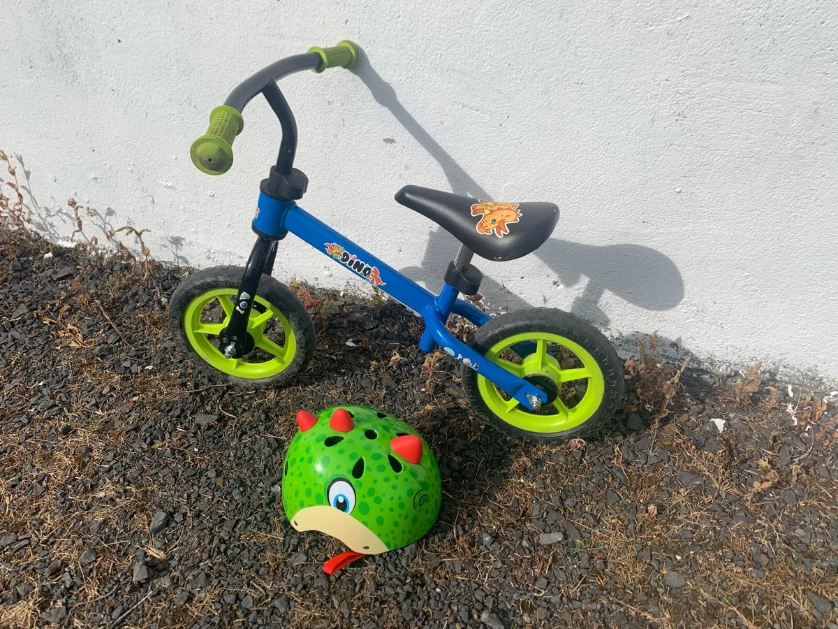 Kids Balance Bike and Helmet - Image 2