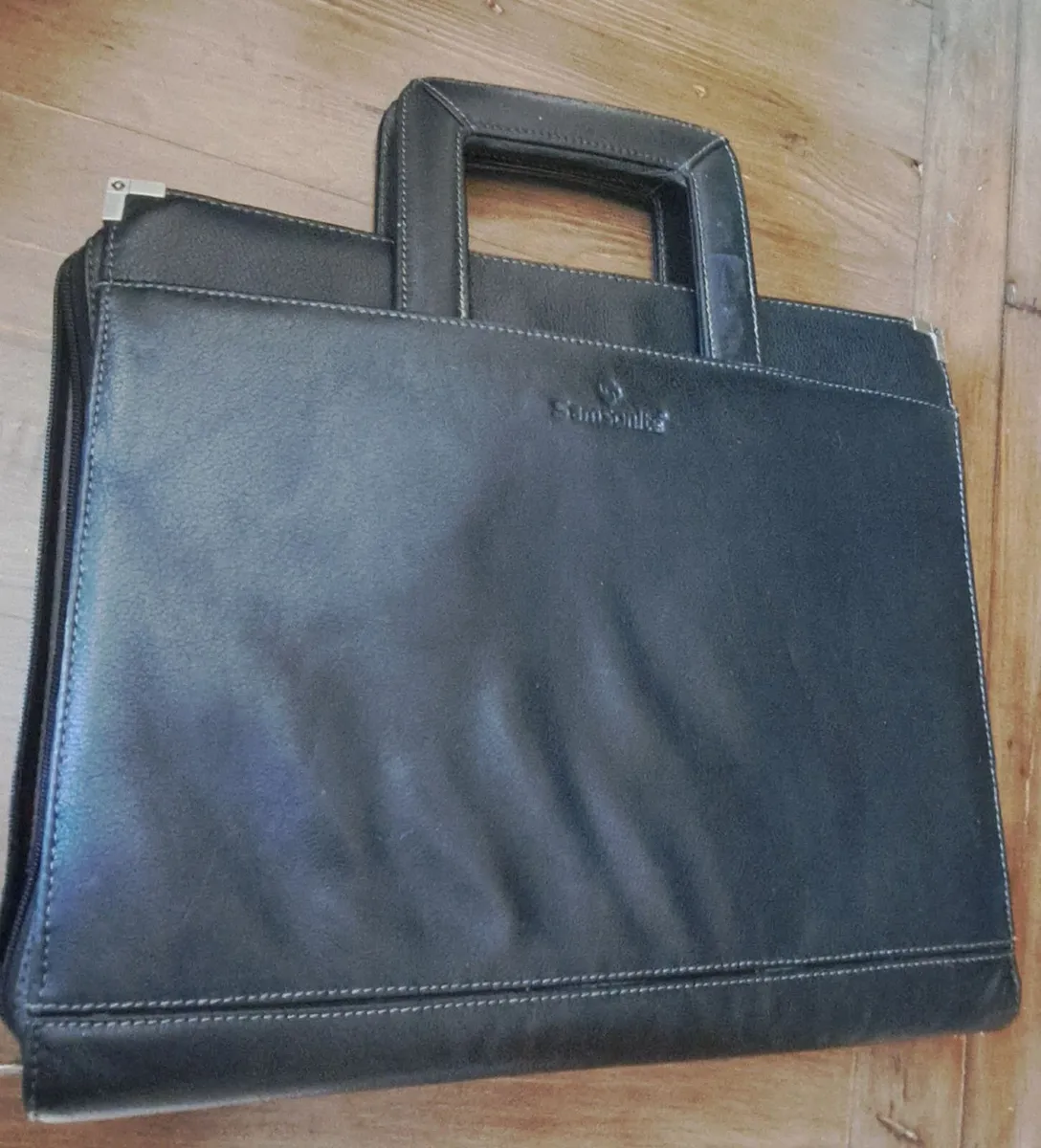 Samsonite Leather Briefcase - Image 2