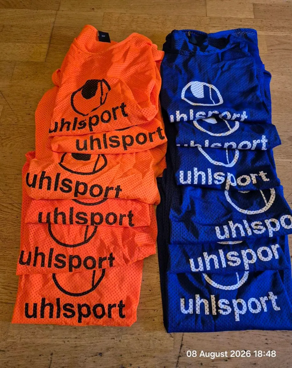🔥 Uhlsport Mesh Training Bibs - Set of 12 - Image 1
