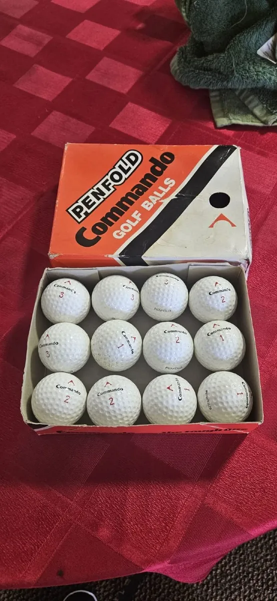 Commando pitch and putt balls