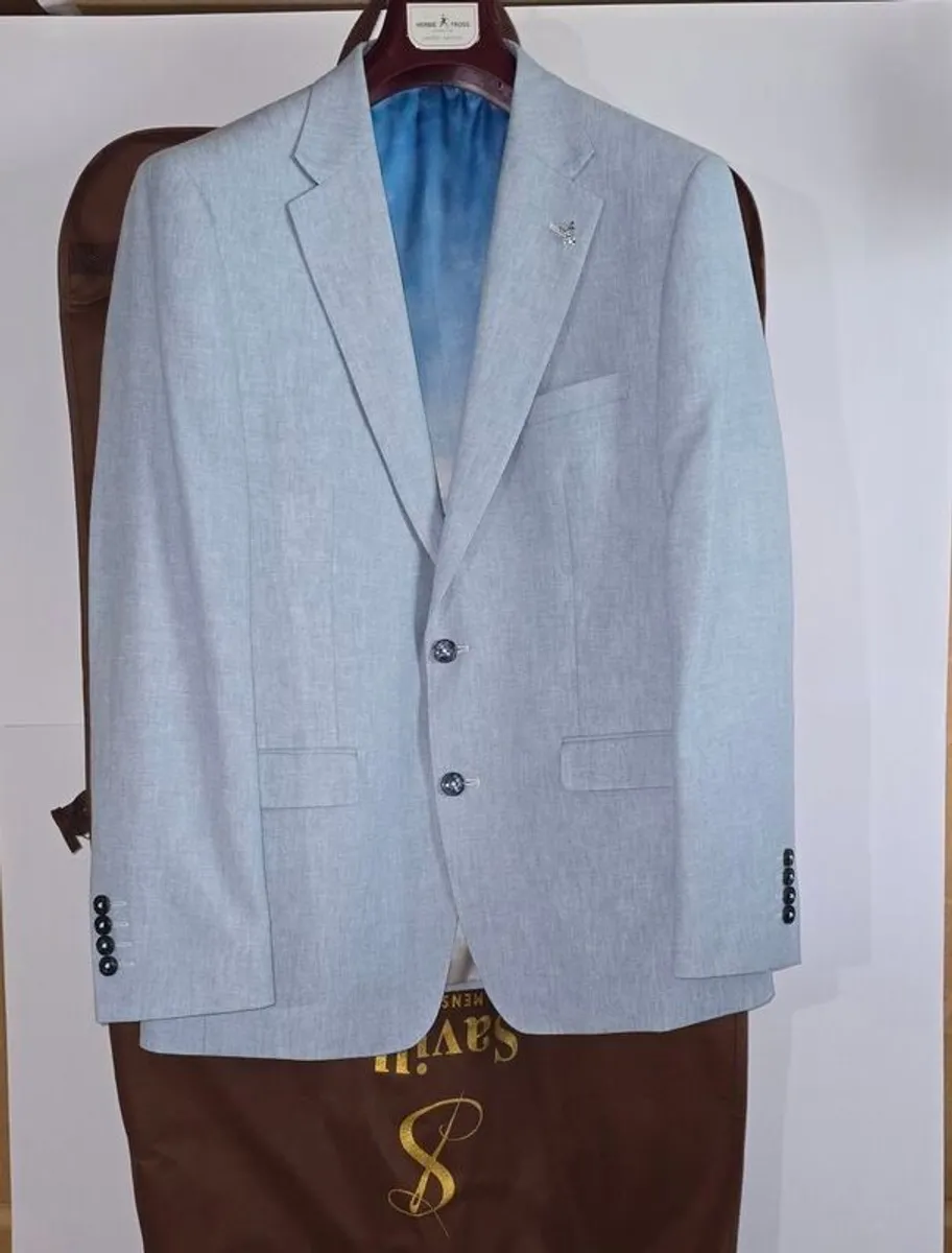 Herbie Frogg Limited Edition Light Blue Blazer Worn Once Size [Insert Size] - Image 1