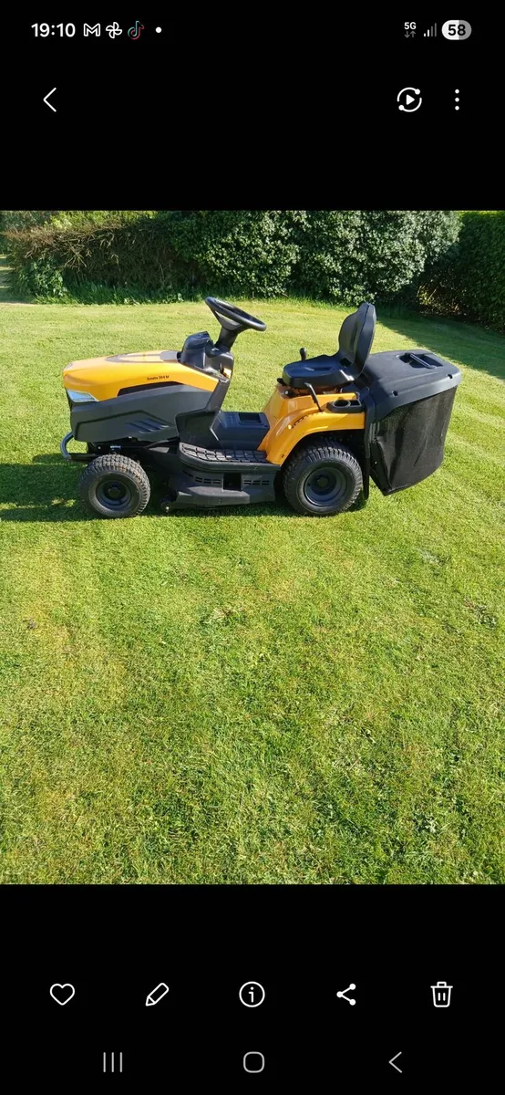 STIGA Ride on mower - Image 1