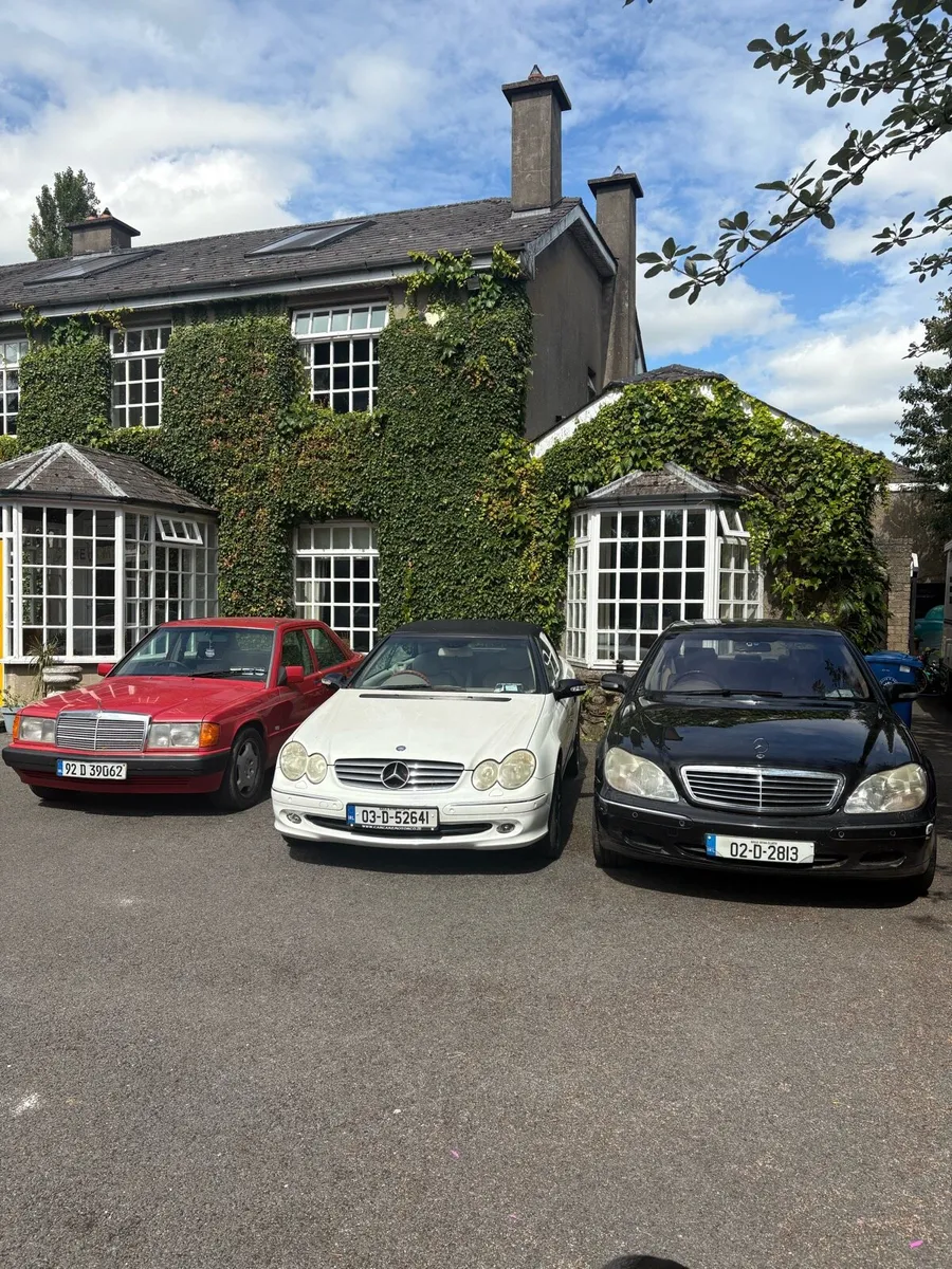 2003 Mercedes CLK320 v6 + 190e + S500 - Image 1